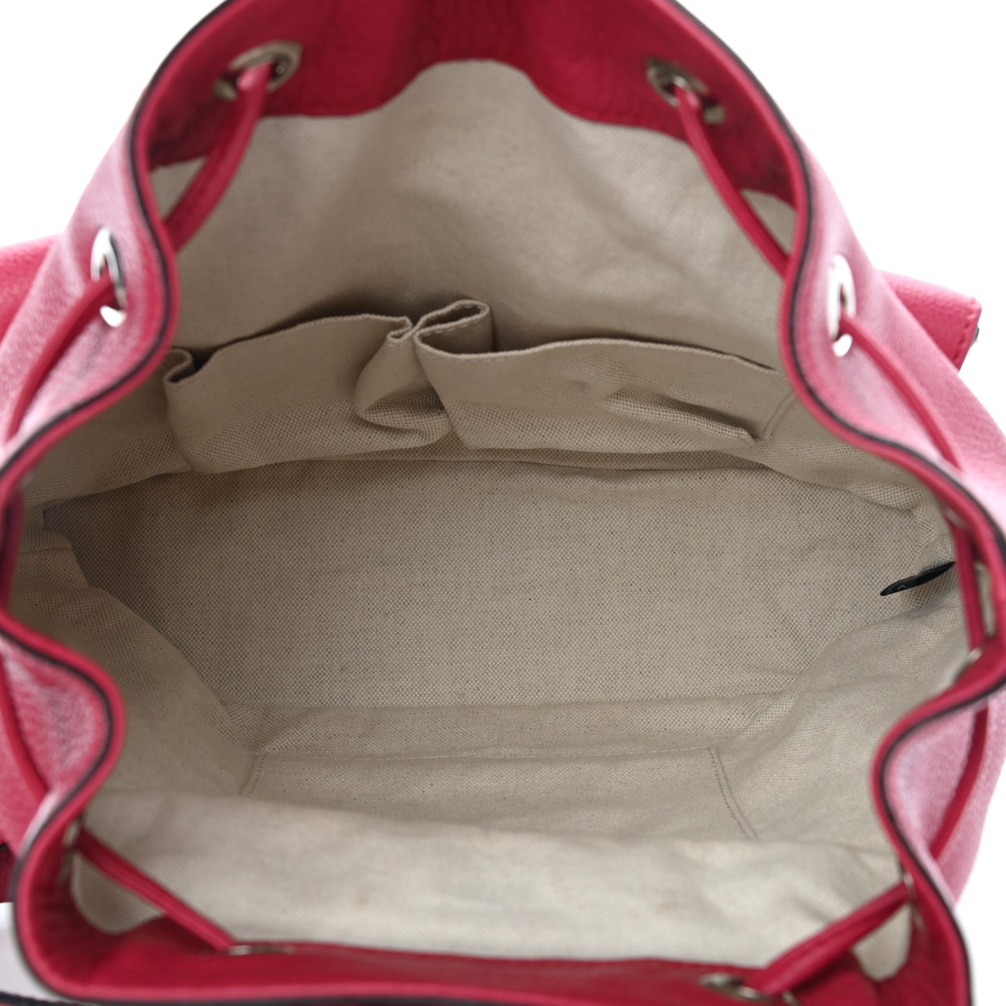 Cellarius Calfskin Medium Bamboo Backpack Petunia
