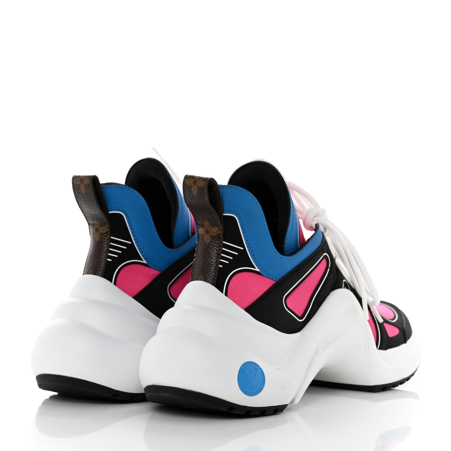 Technical Fabric LV Archlight Sneaker 40 Fuchsia