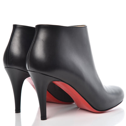 Christian Louboutin Calfskin Belle 85 Ankle Boots 37.5 Black 4 of 9