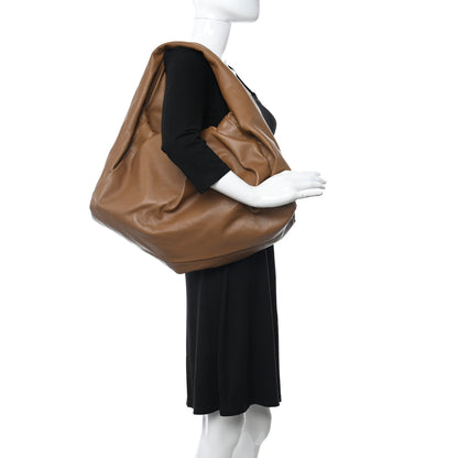 Bottega Veneta Smooth Butter Calfskin Large The Shoulder Pouch Teak 2 of 9
