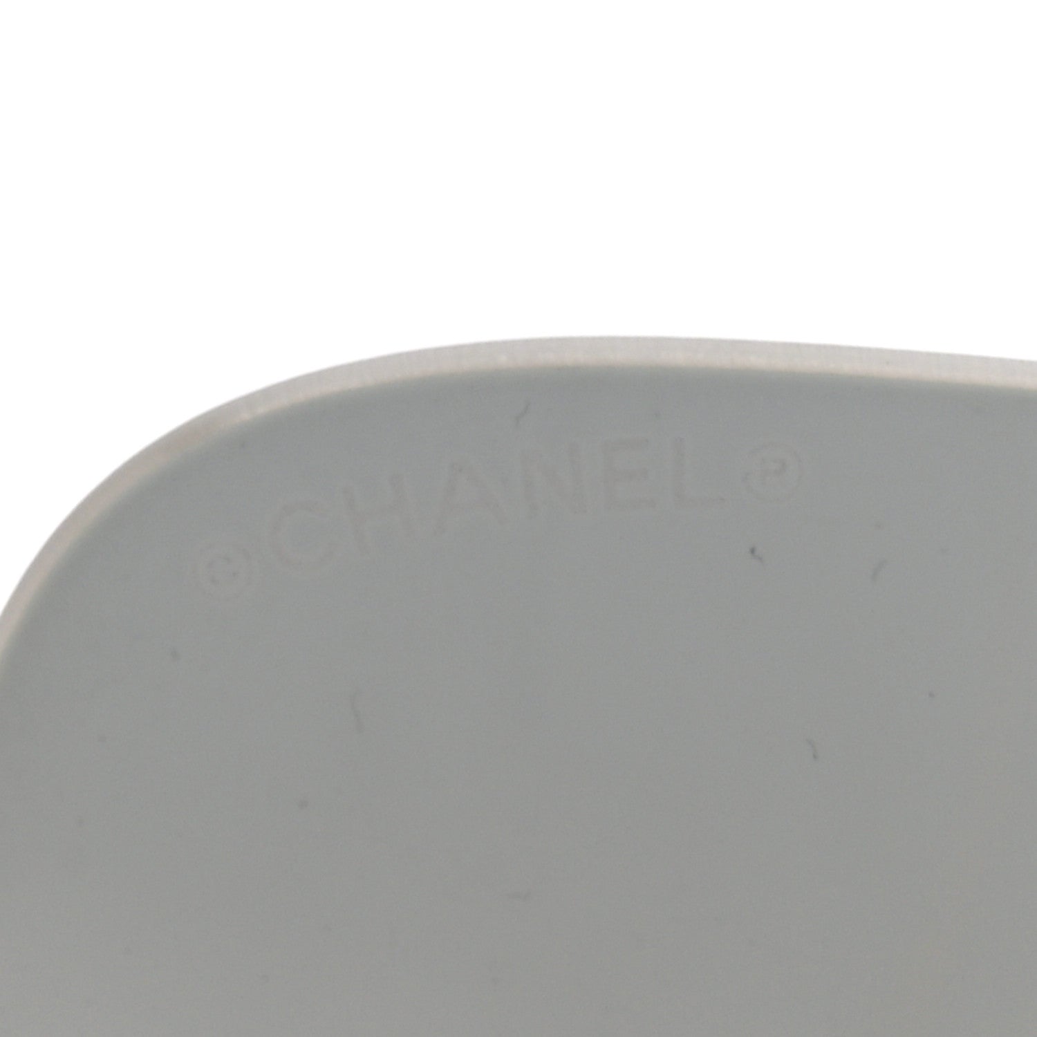 Chanel Titanium Rimless Square Sunglasses 4287-T Gold Gradient Green 7 of 8