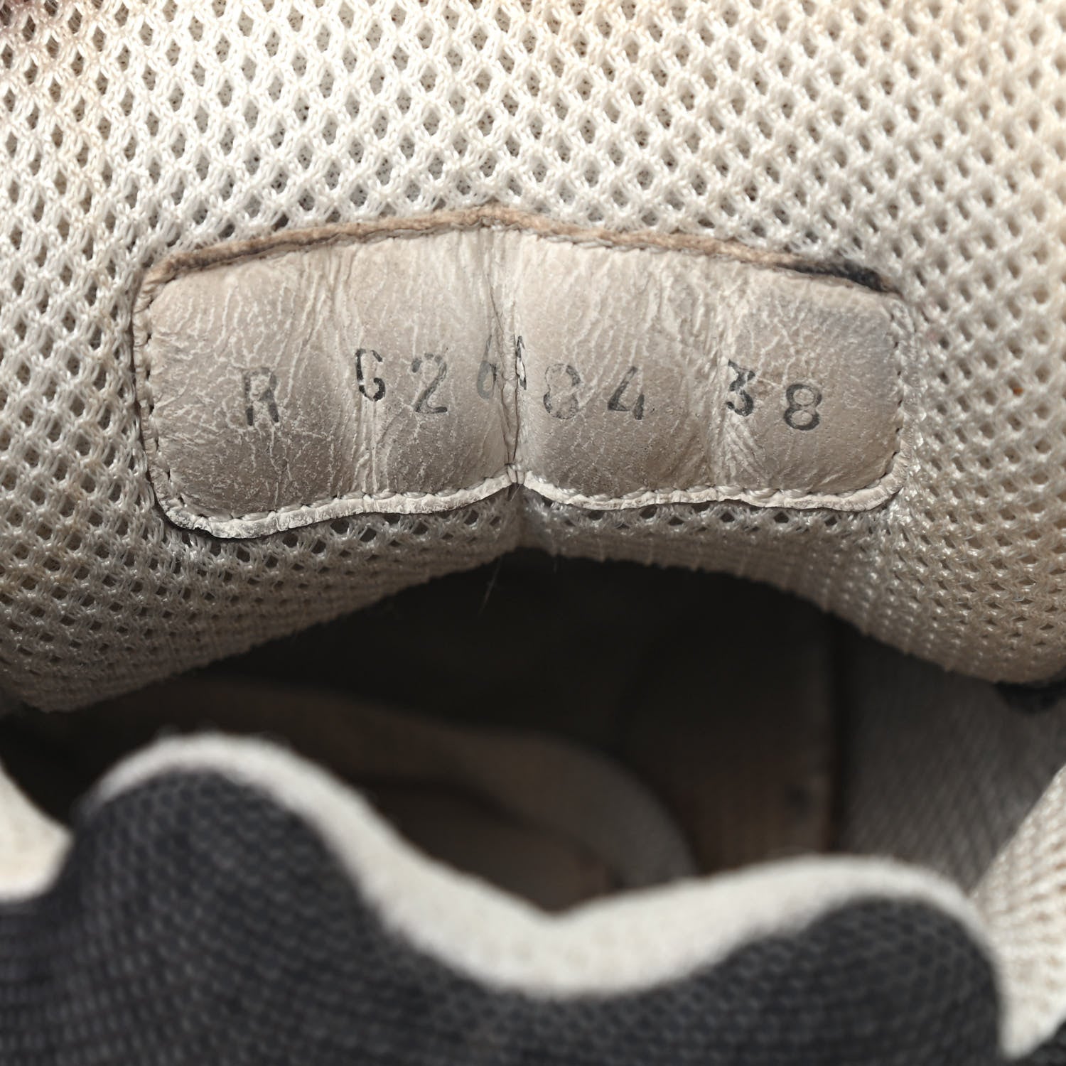 Chanel Canvas Goatskin CC High Top Sneakers 38 Black White 8 of 9