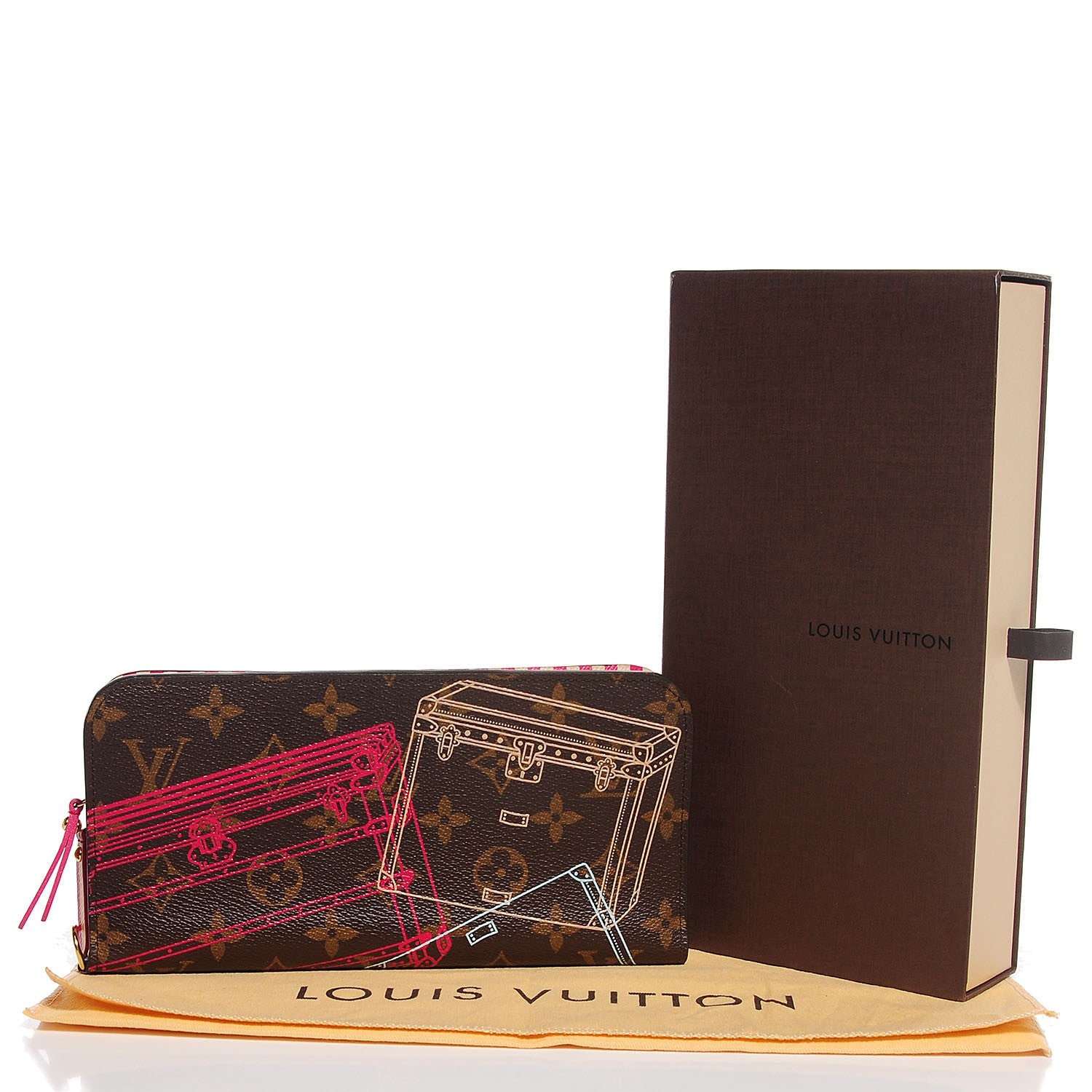 Louis Vuitton Monogram 2014 Christmas Animation Insolite Wallet 5 of 8
