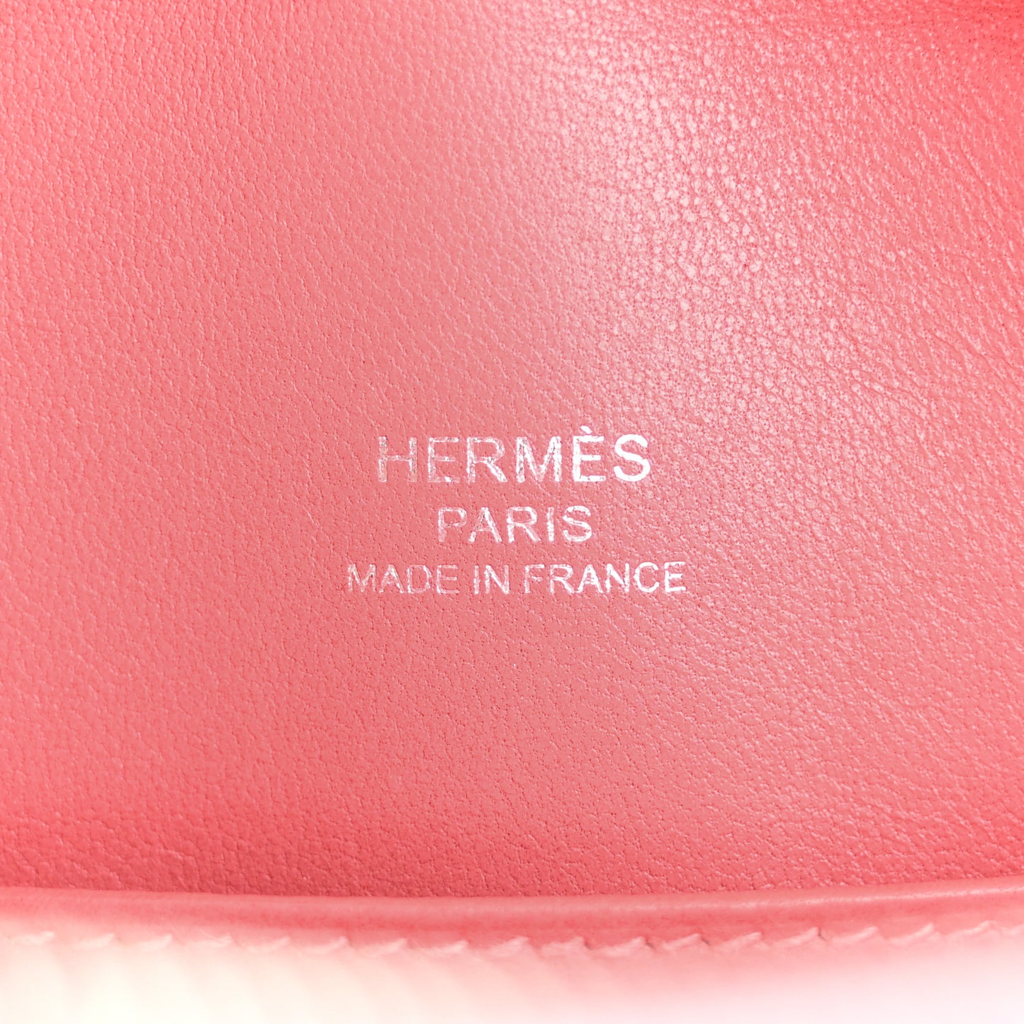 Tadelakt Mini Pochette Maxibox Rose Lipstick