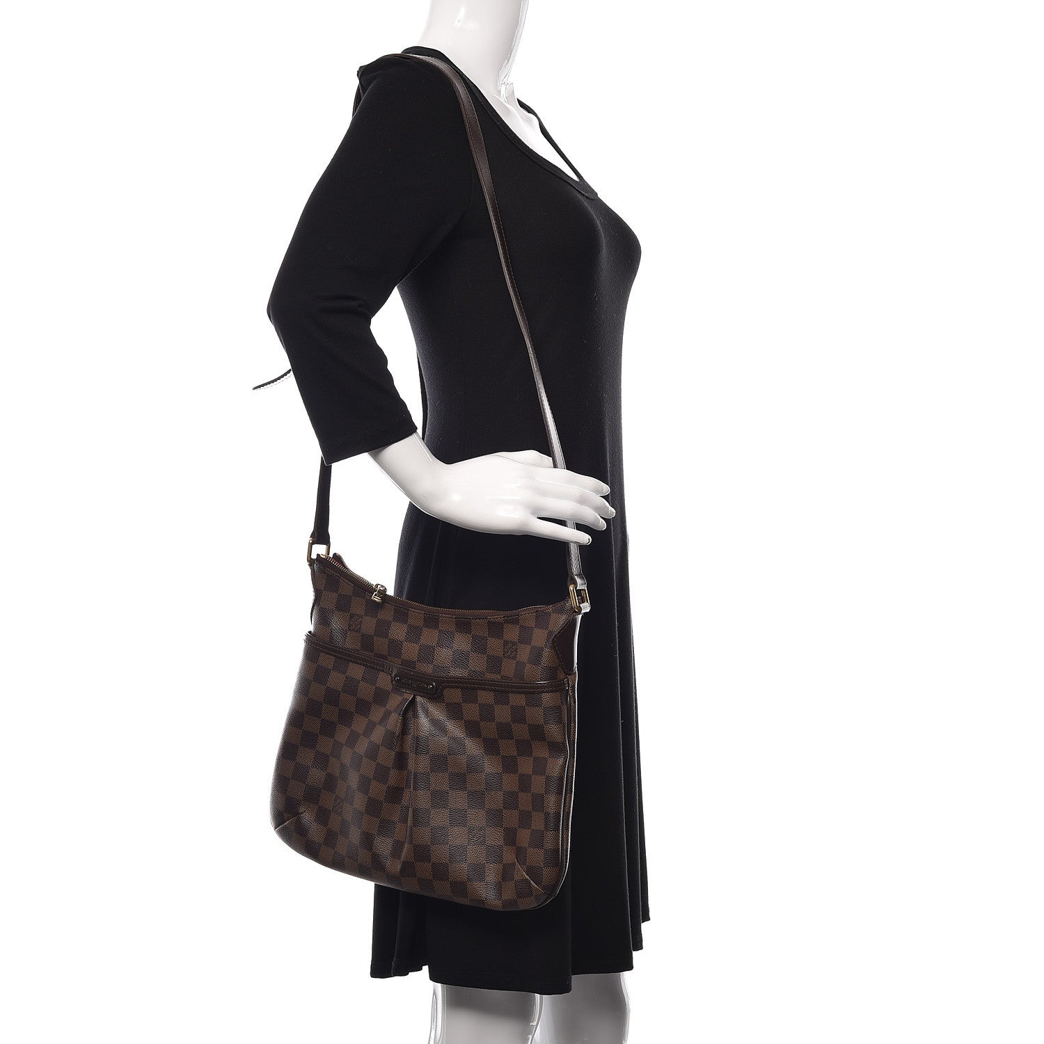 Louis Vuitton Damier Ebene Bloomsbury PM 2 of 8