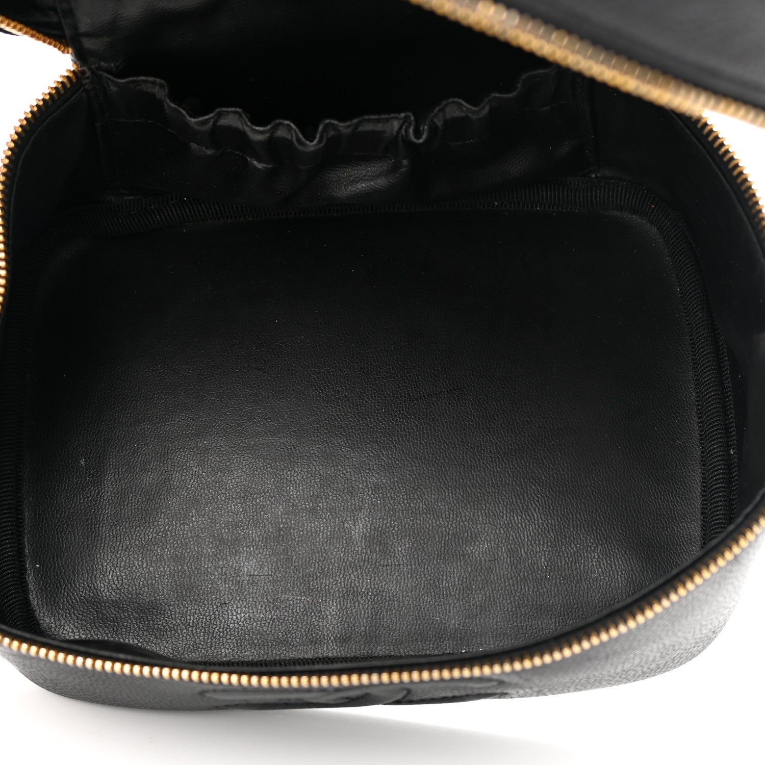 Chanel Caviar Vanity Cosmetic Case Black 5 of 13