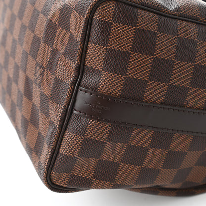 Louis Vuitton Damier Ebene Speedy Bandouliere 25 8 of 11
