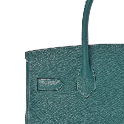 Hermes Epsom Birkin 30 Malachite 8 of 33