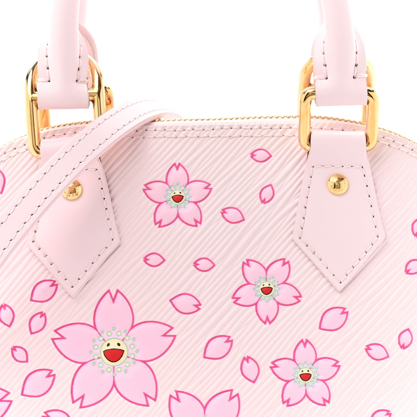 LV X TM Epi Cherry Blossom Alma BB Pink