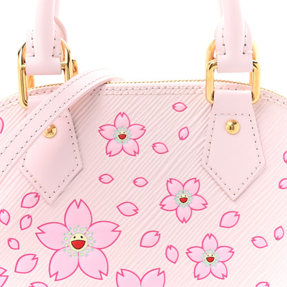 Louis Vuitton LV X TM Epi Cherry Blossom Alma BB Pink 7 of 9