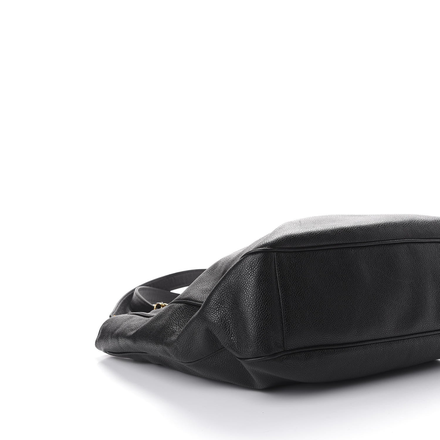 Chanel Caviar Large CC Shoulder Bag Black 7 of 12