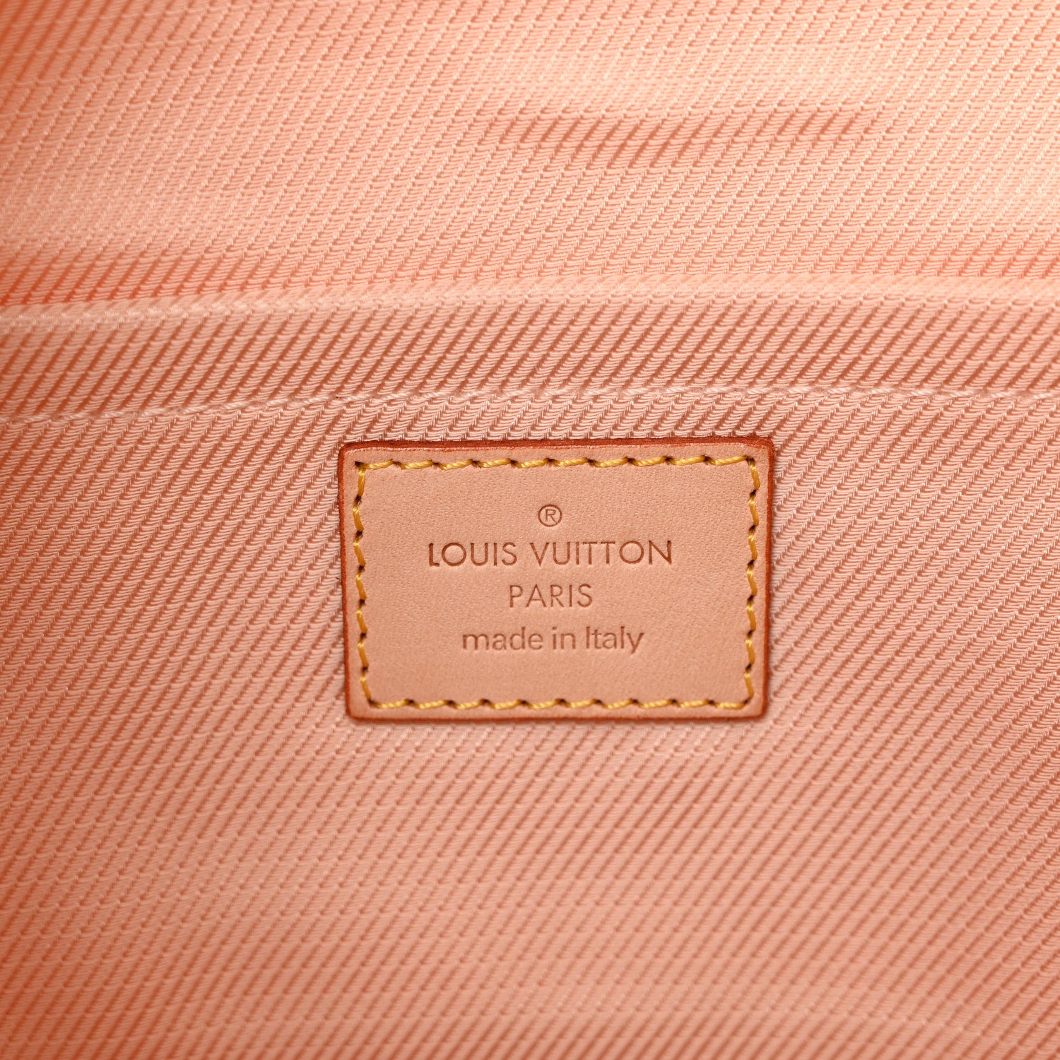 Louis Vuitton Jacquard Quilted Monogram Altair Clutch Gold 6 of 7