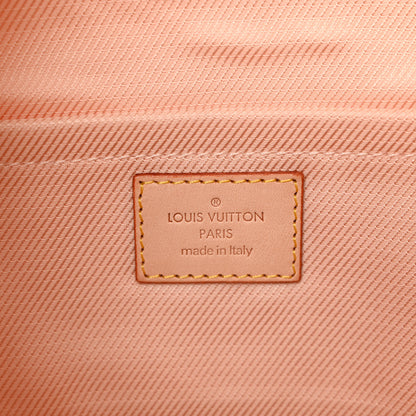Louis Vuitton Jacquard Quilted Monogram Altair Clutch Gold 6 of 7