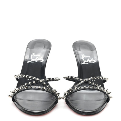 Christian Louboutin Nappa Tatoosh 85 Sandals 37.5 Black 3 of 9