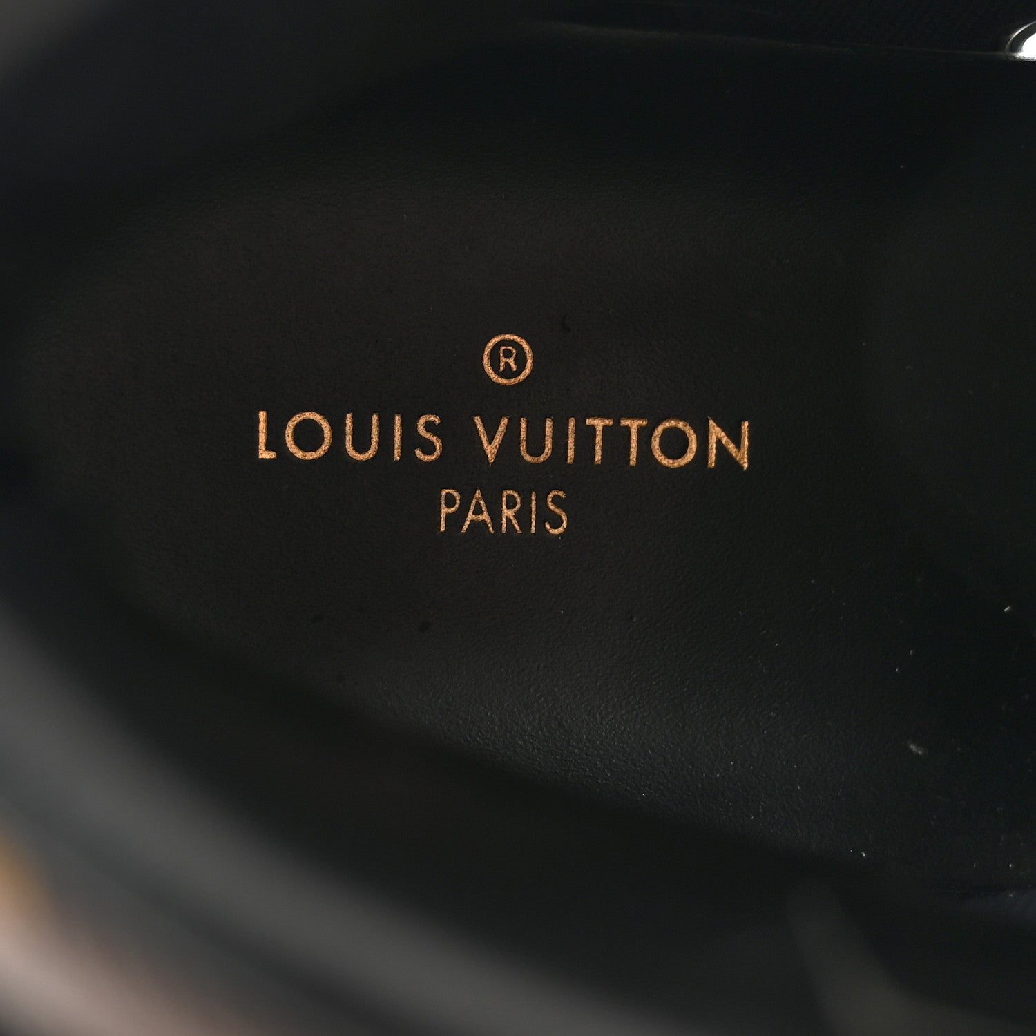 Louis Vuitton Calfskin Monogram Mens Rivoli High Top Sneakers 9 Black 7 of 13