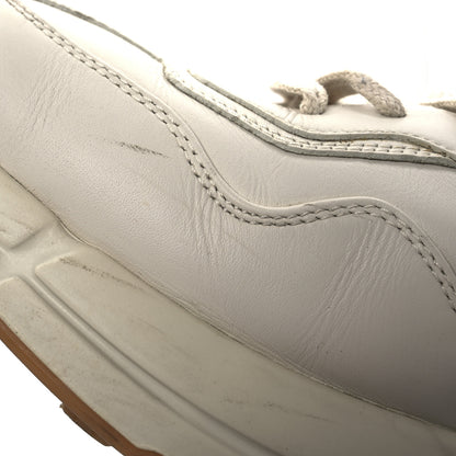 Gucci Calfskin Web Printed Mens Rhyton Sneakers 10 Mystic White 11 of 16