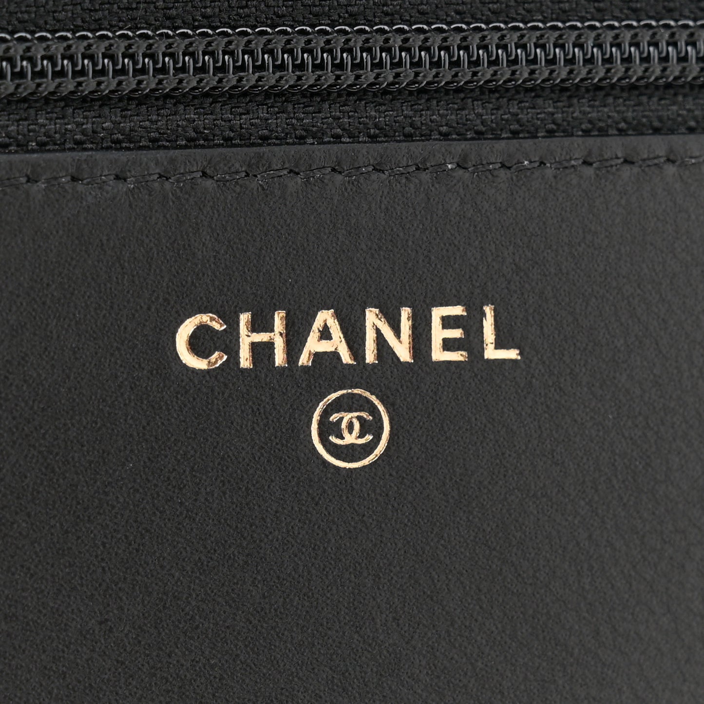 Velvet Pearl Diamond Embellished Wallet On Chain WOC Black