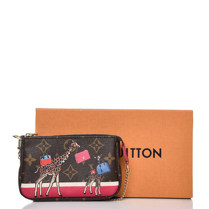 Louis Vuitton Monogram 2017 Christmas Animation Mini Pochette Accessories 8 of 8