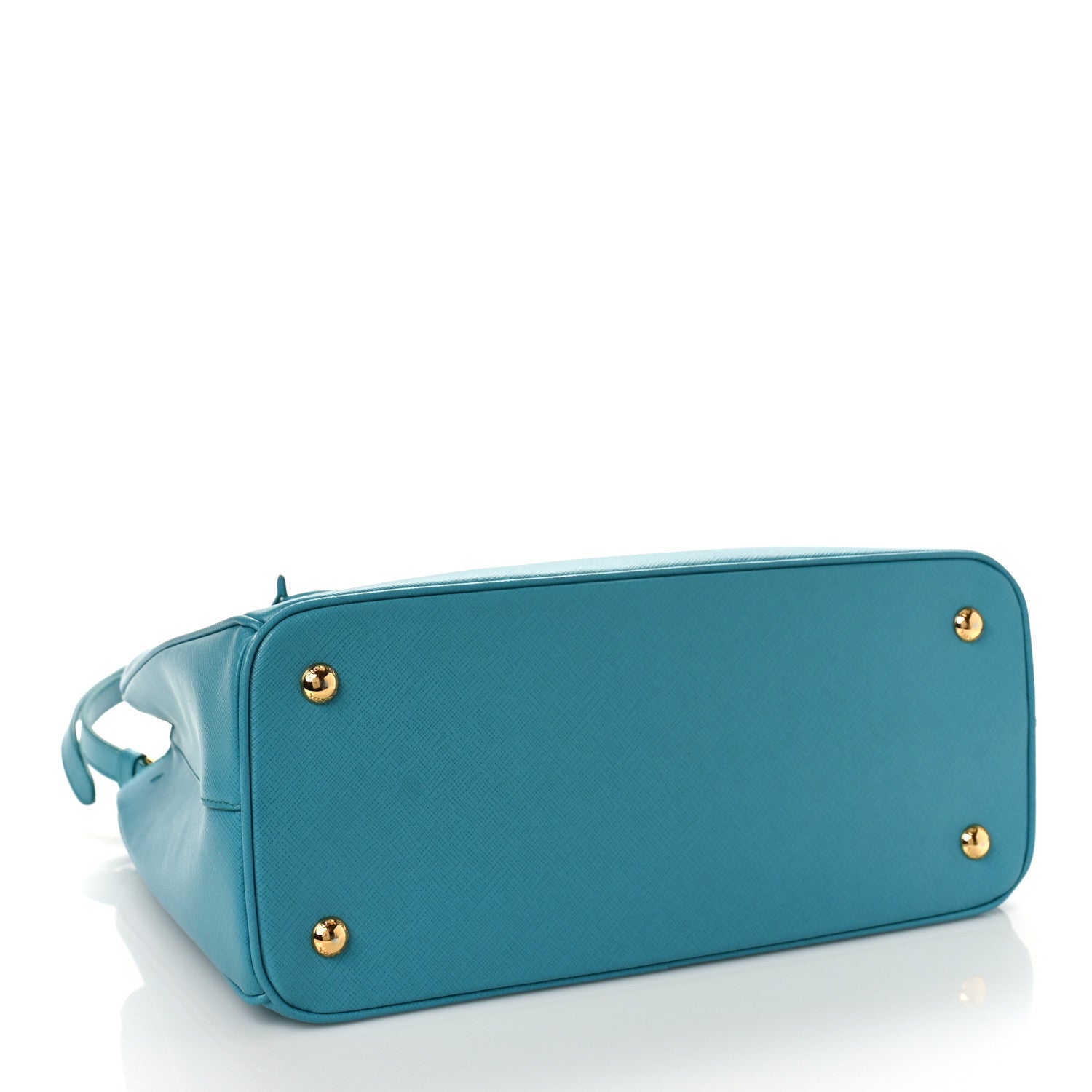 Prada Saffiano Lux Medium Tote Turchese 4 of 9