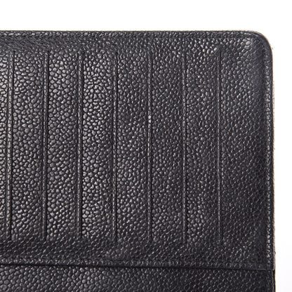 Chanel Caviar Quilted Reissue Yen Wallet Black 11 of 12