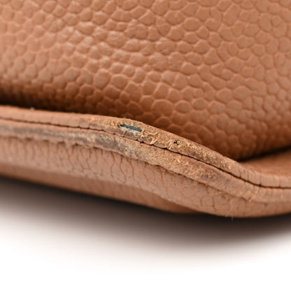 Chanel Caviar Quilted New Medium Boy Flap Light Brown 11 of 17