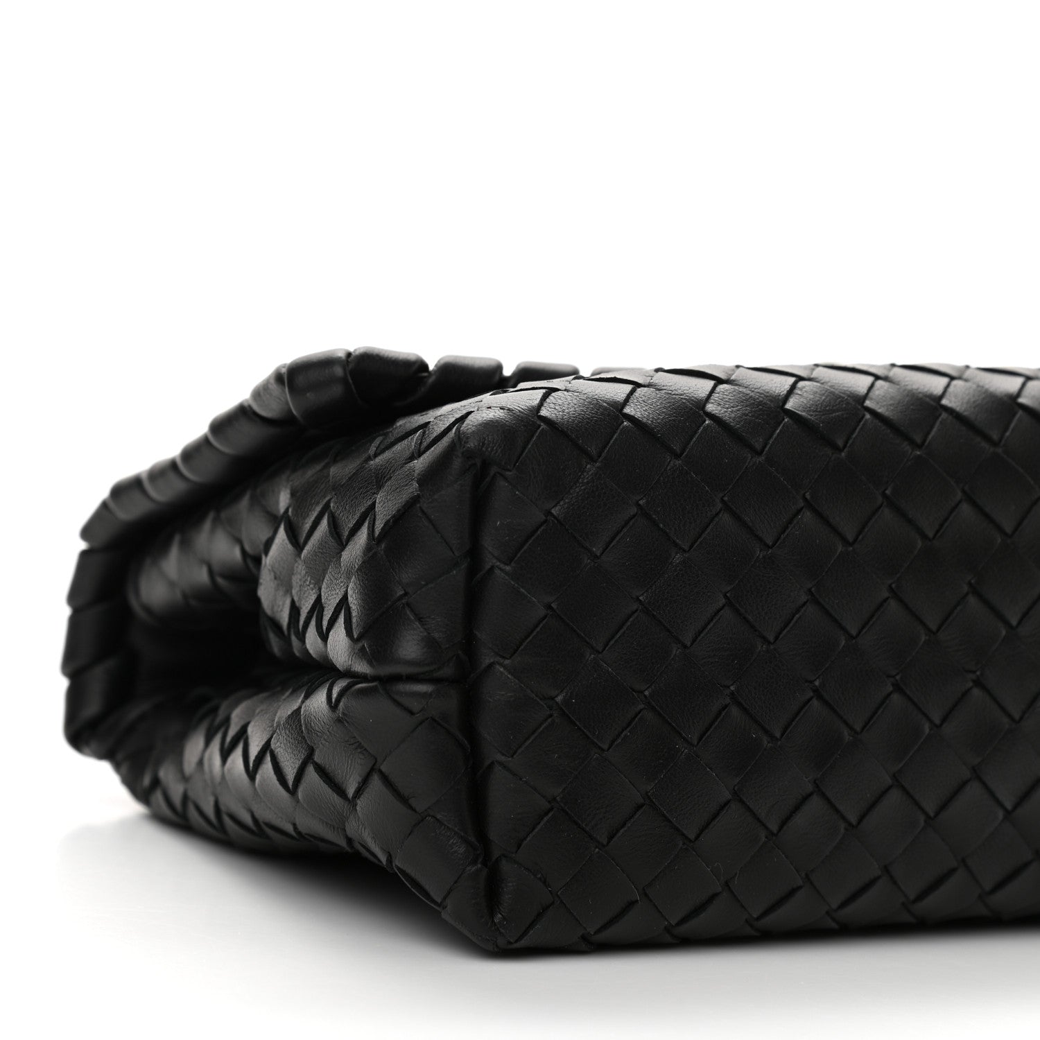 Bottega Veneta Nappa Intrecciato Baby Olimpia Shoulder Bag Black 10 of 12