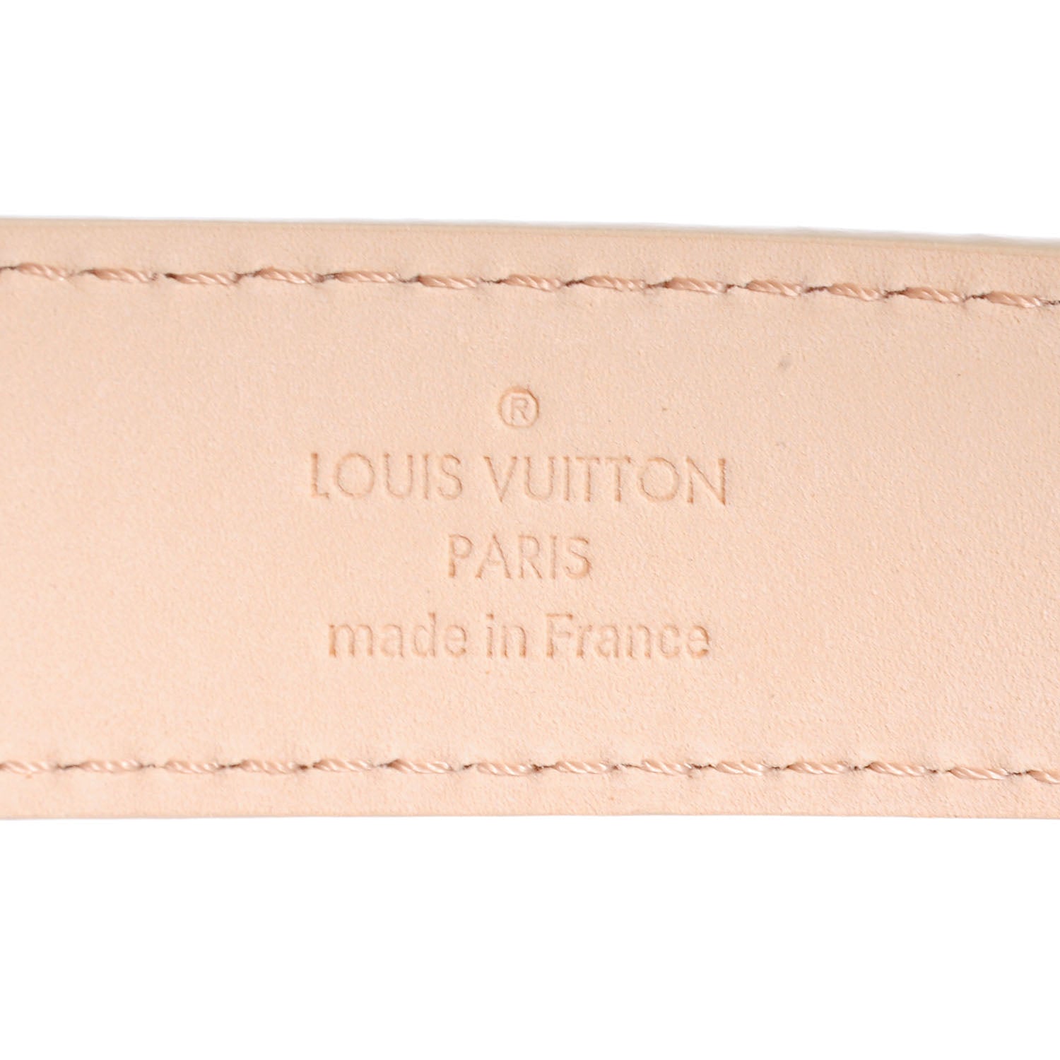 Louis Vuitton Damier Azur 25mm Mini Belt 85 34 5 of 7