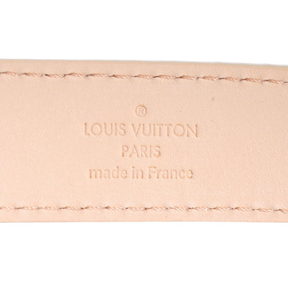 Louis Vuitton Damier Azur 25mm Mini Belt 85 34 5 of 7