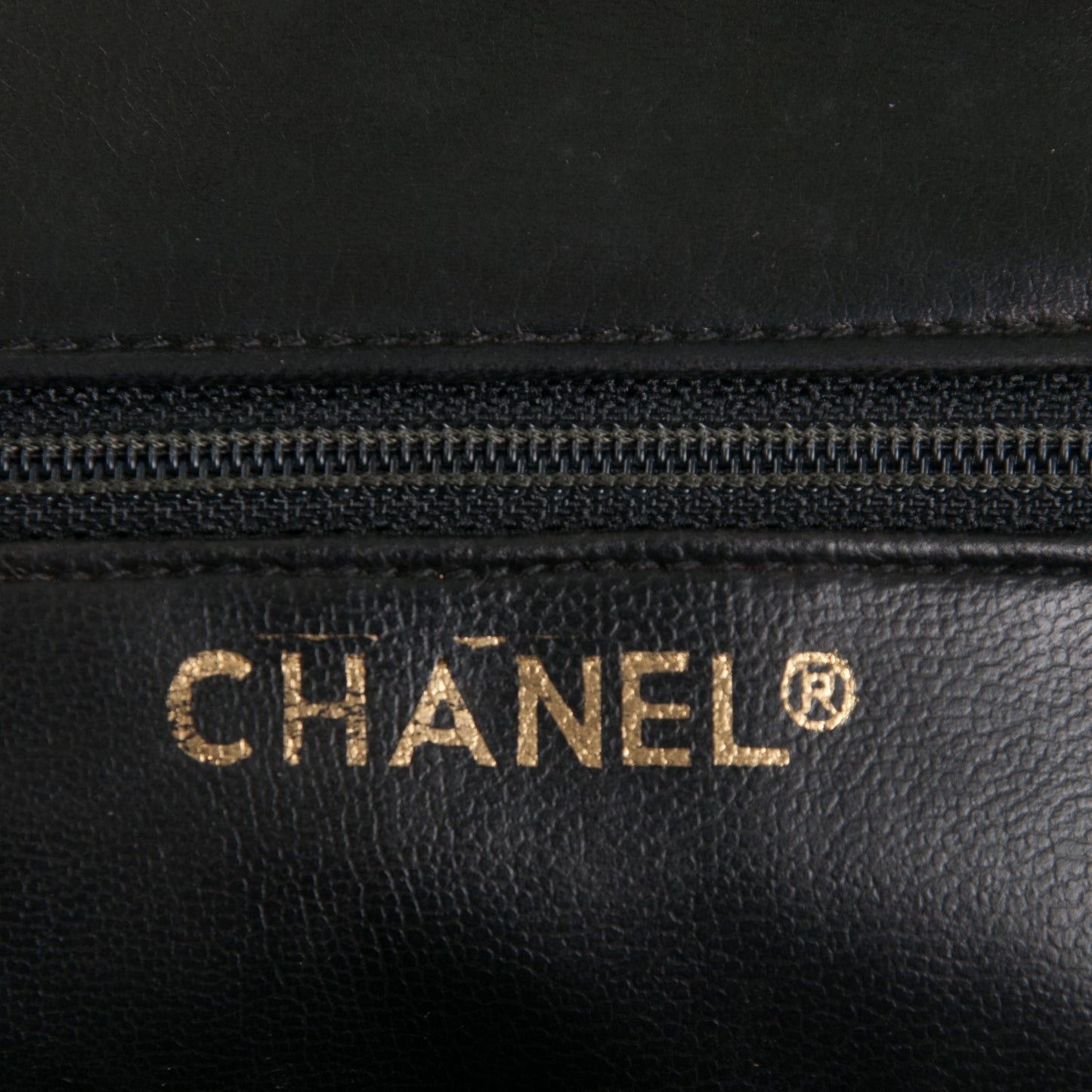Lambskin Quilted Shoulder Bag Black