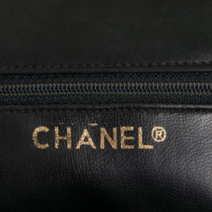 Chanel Lambskin Quilted Shoulder Bag Black 6 of 7