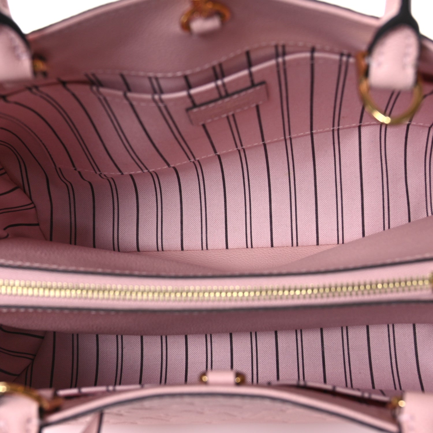 Louis Vuitton Empreinte Montaigne MM Rose Ballerine 5 of 10