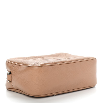 Gucci Pebbled Calfskin Small Soho Disco Bag Camelia 4 of 9