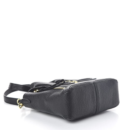 3.1 Phillip Lim 3.1 Textured Calfskin Mini Pashli Satchel Black 4 of 8