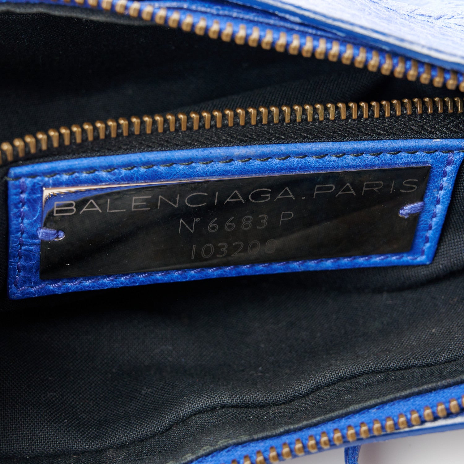 Balenciaga Agneau Classic Hardware First Outremer 7 of 11