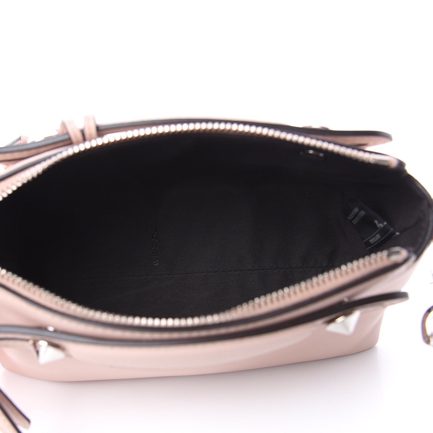 Fendi Vitello Dolce Pearl Mini By The Way Boston Bag Soap 5 of 9