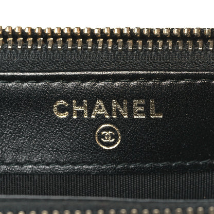 Chanel Caviar Quilted CC Filigree Clutch With Chain Black 6 of 11