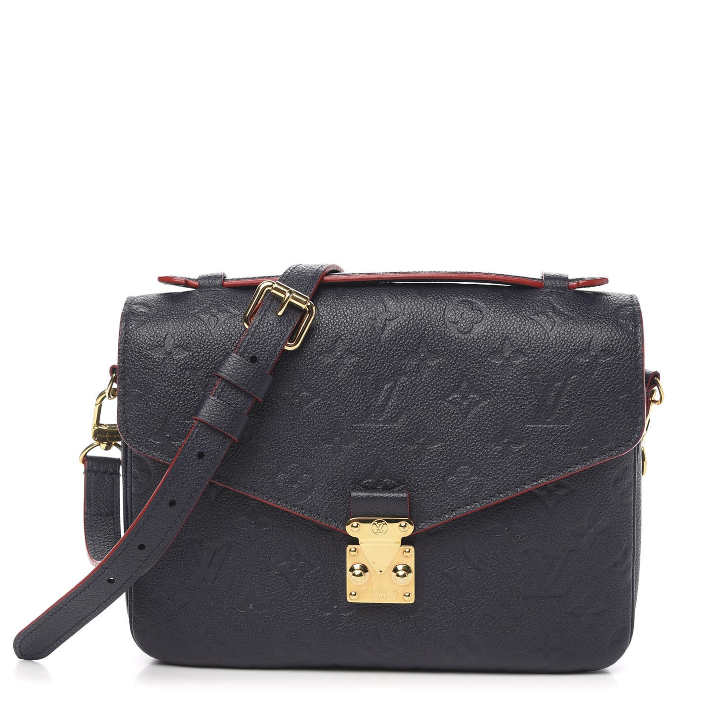 Empreinte Pochette Metis Marine Rouge