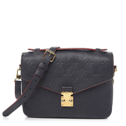 Louis Vuitton Empreinte Pochette Metis Marine Rouge 1 of 13