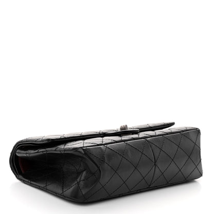 Chanel Aged Calfskin Quilted 2.55 Reissue 226 Flap Black 4 of 11
