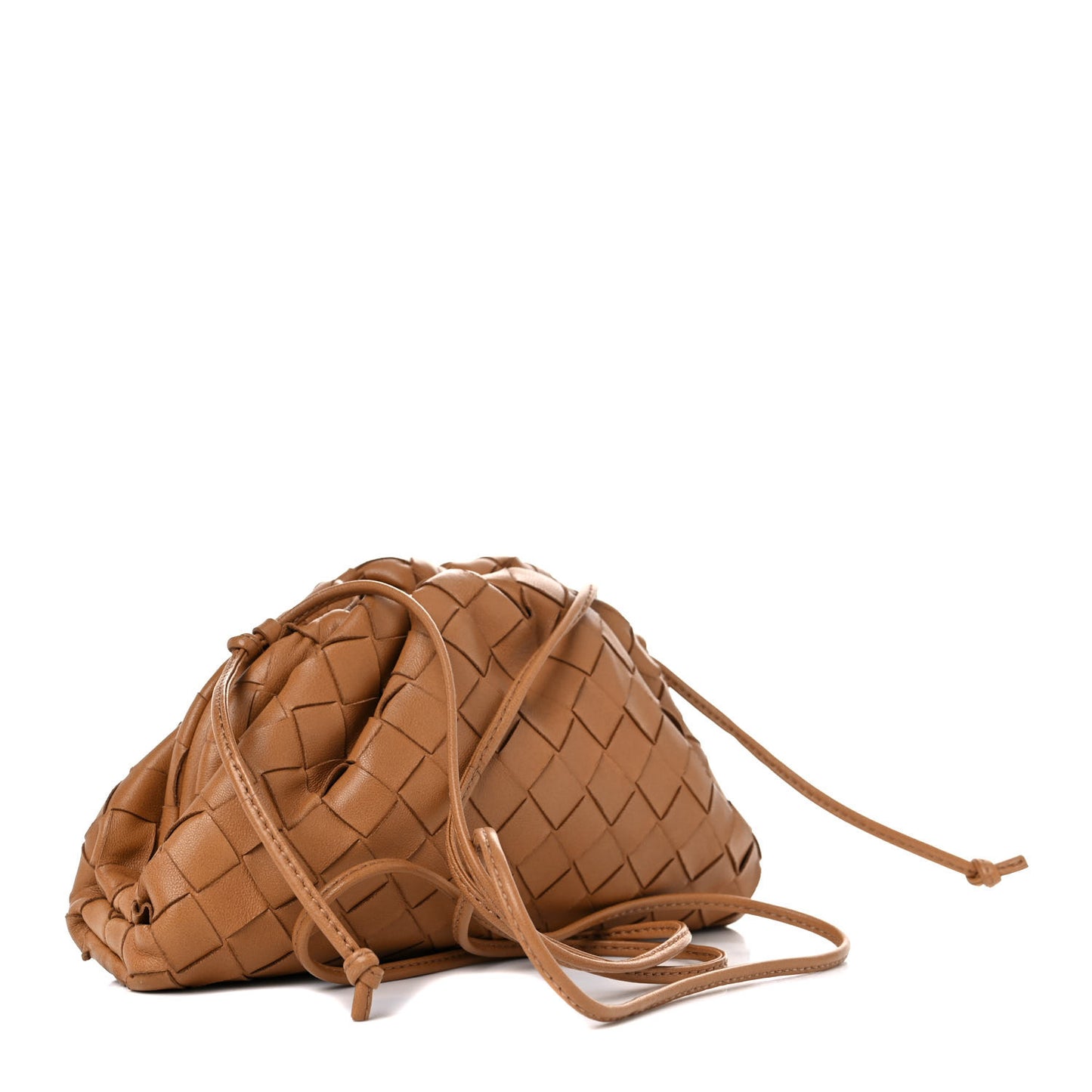 Nappa Intrecciato The Mini Pouch Carmel