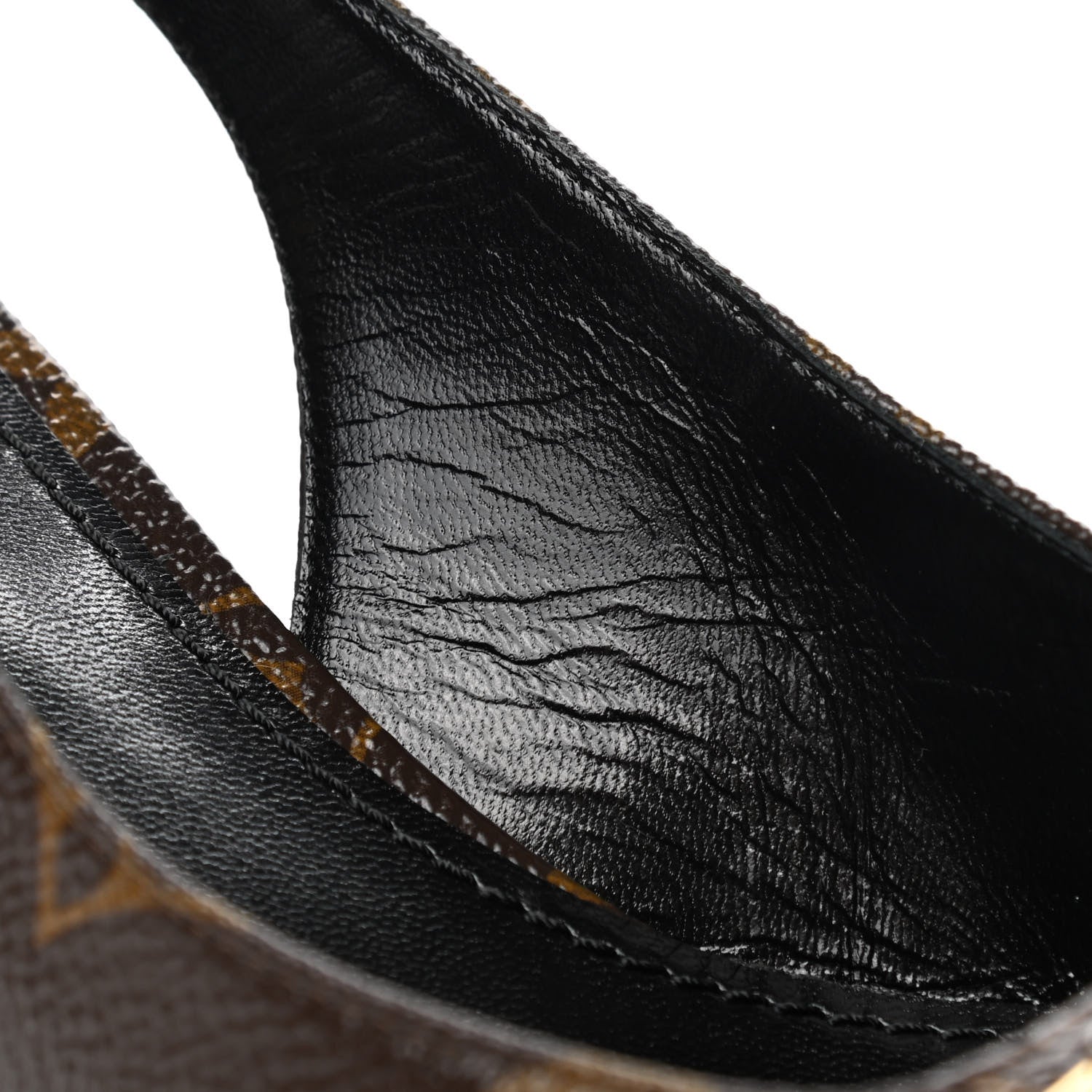 Louis Vuitton Monogram Madeleine Slingback Pumps 37.5 10 of 10