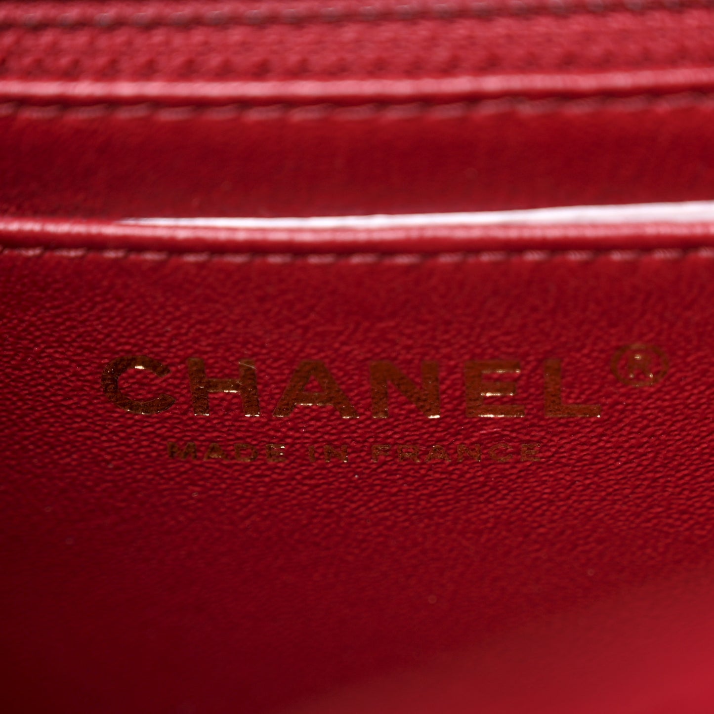 Velvet Quilted Mini 2.55 Reissue Flap Red