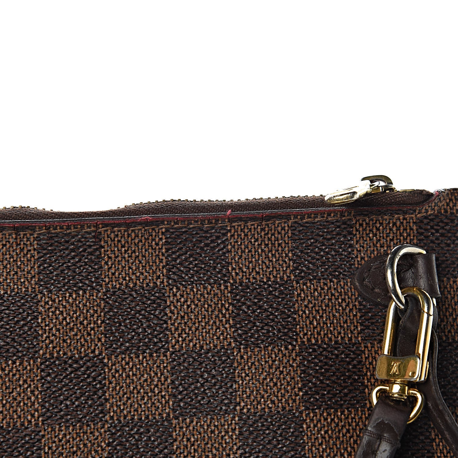 Louis Vuitton Damier Ebene Neverfull MM GM Pochette 10 of 11