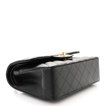 Chanel Lambskin Quilted Small Double Flap Black 4 of 11