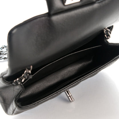 Chanel Lambskin Quilted Extra Mini Flap Black 5 of 8