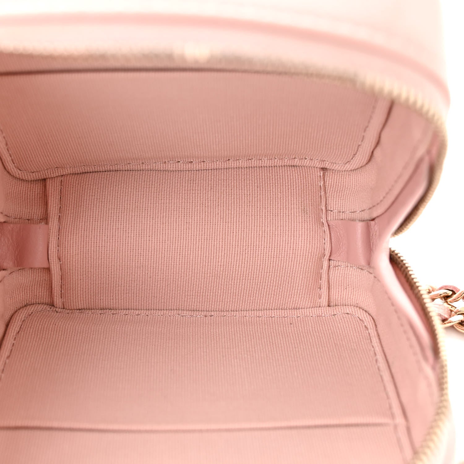 Chanel Caviar Quilted Clutch With Chain Light Pink 5 of 11