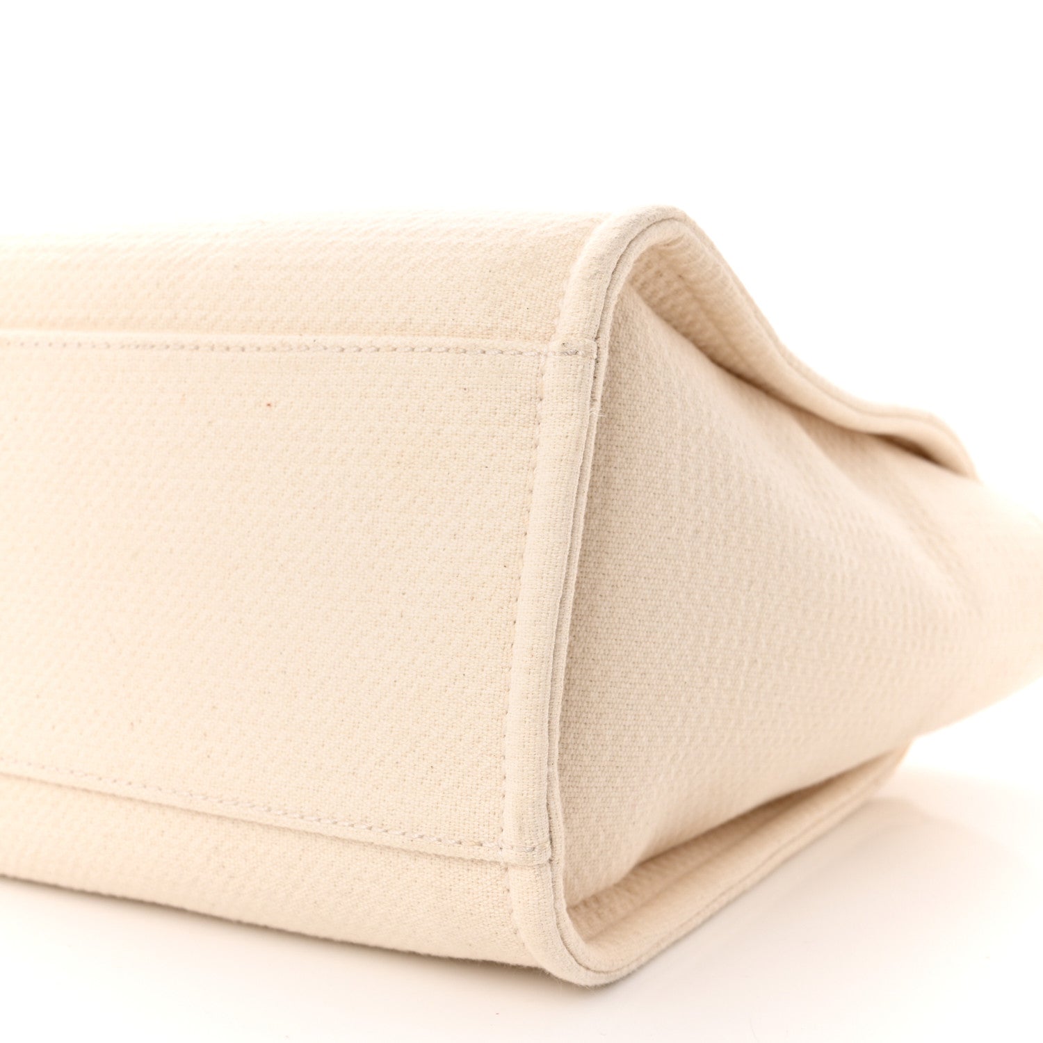 Chanel Mixed Fibers Small Deauville Tote White 10 of 10