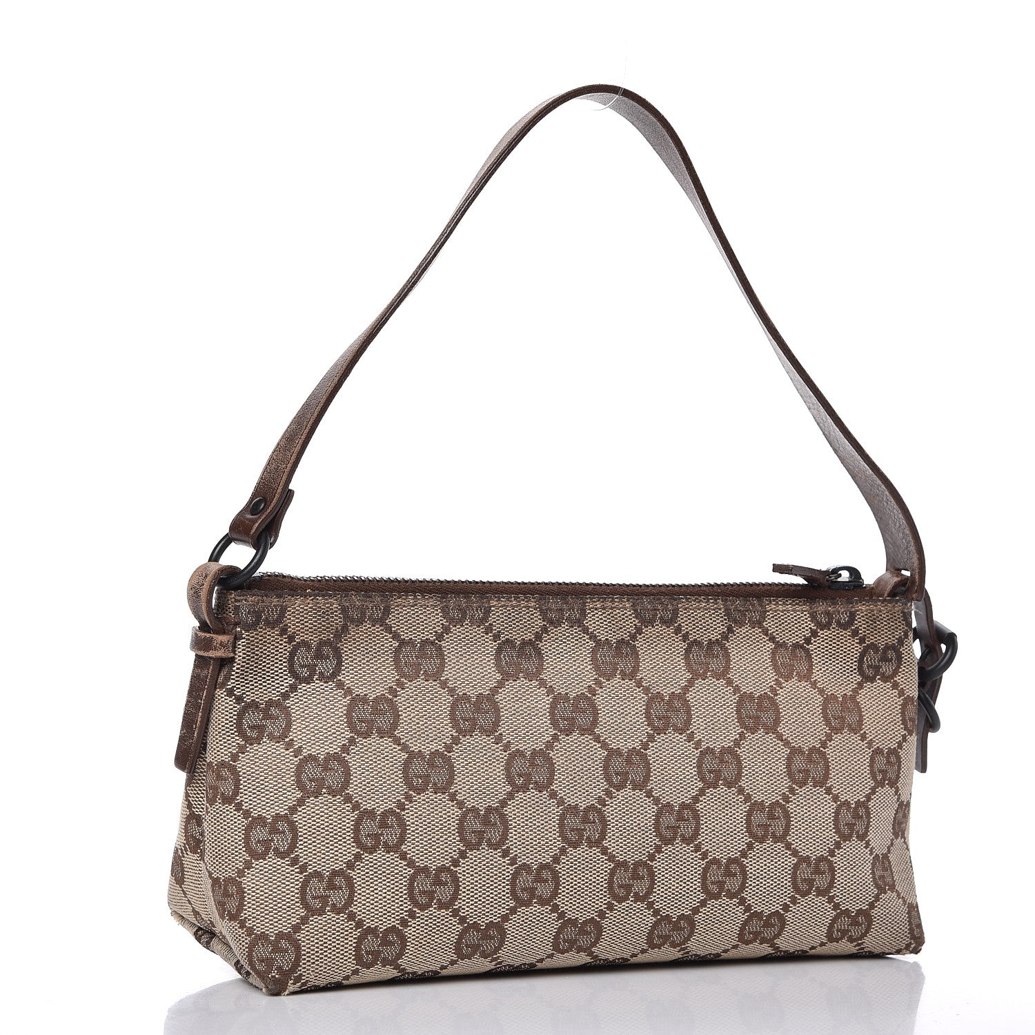 Gucci Monogram Small Pochette Brown 3 of 14
