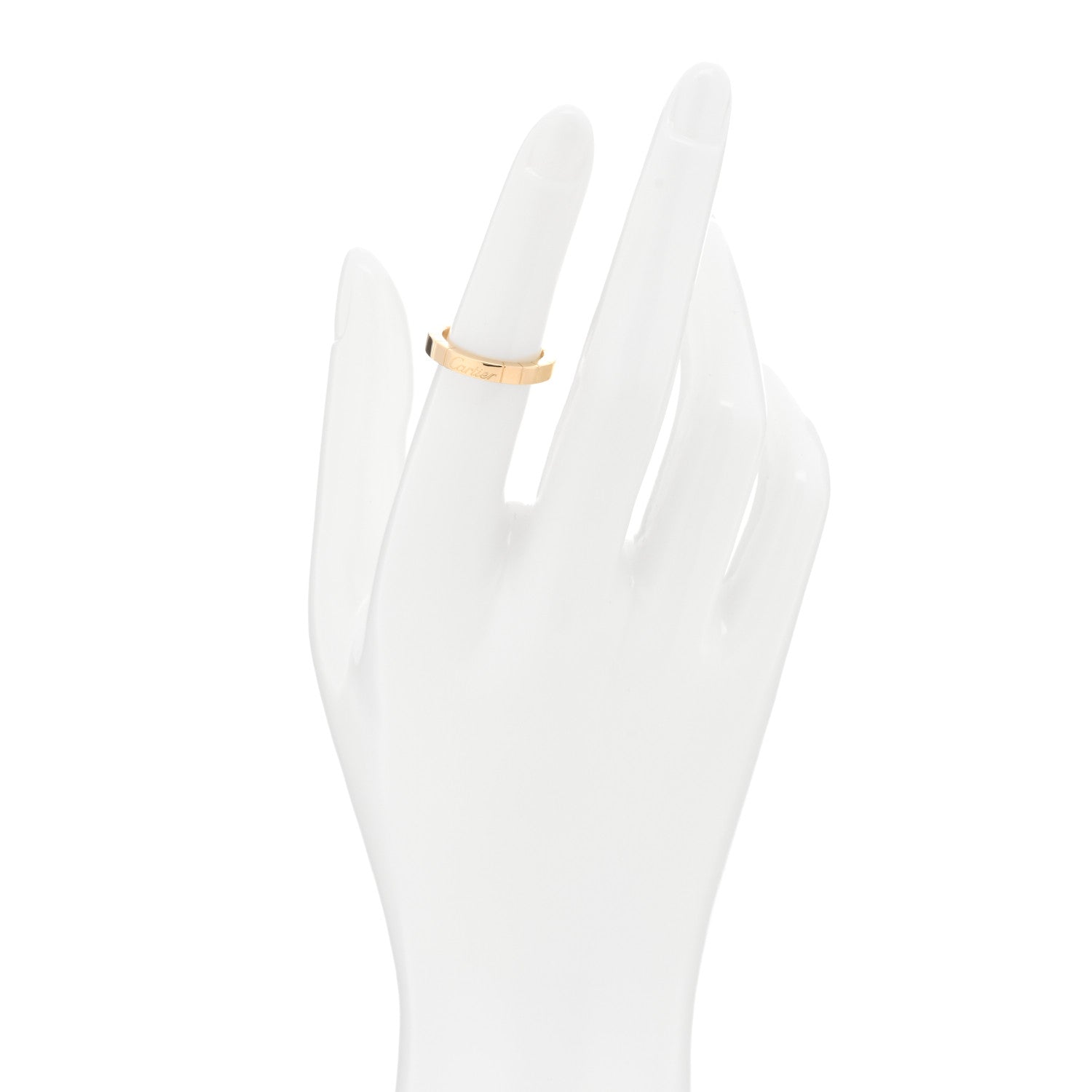Cartier 18K Yellow Gold Lanieres Ring 49 4.75 2 of 5