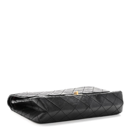 Chanel Aged Calfskin Quilted 50th Anniversary 2.55 Reissue 226 Flap Black 4 of 12